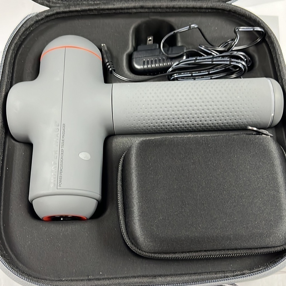SHARPER Image, power percussion deep tissue massager. - Picture 5 of 7